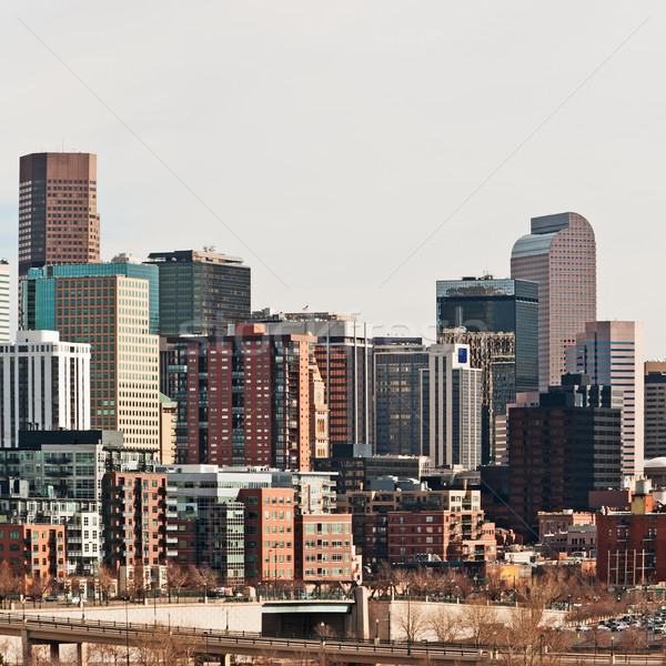 Colorado centro de la ciudad EUA alto edificios empresas Foto stock © rcarner
