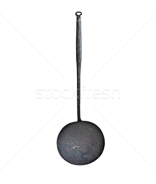 vintage iron ladle Stock photo © RedDaxLuma