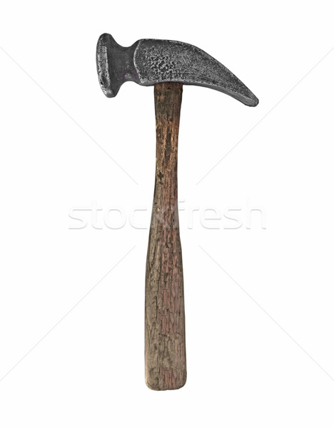 Stock photo: vintage shoemaker cobbler hammer