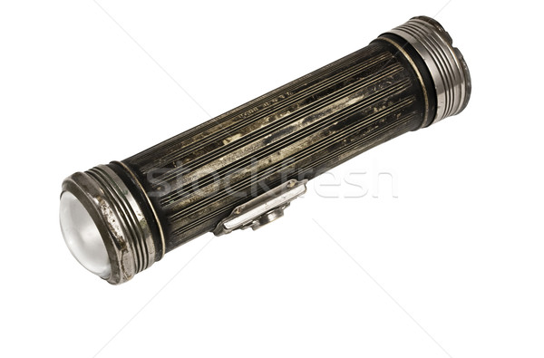 vintage flashlight Stock photo © RedDaxLuma