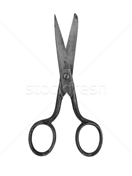 vintage craft household scissors Stock photo © RedDaxLuma