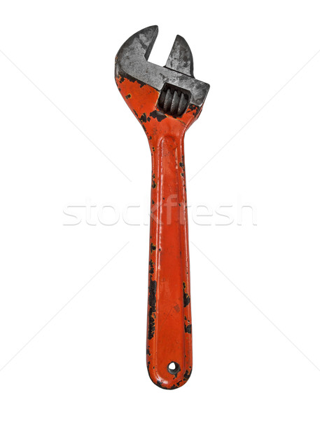 vintage adjustable wrench Stock photo © RedDaxLuma