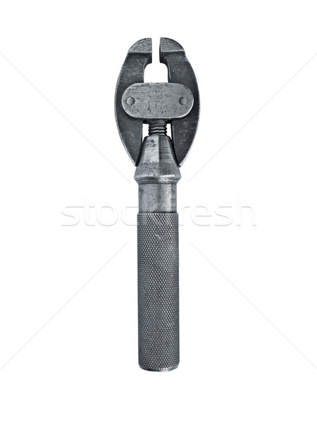 Stock photo: vintage hand vise