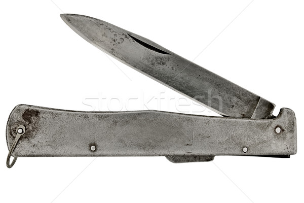 vintagr pocket knife Stock photo © RedDaxLuma