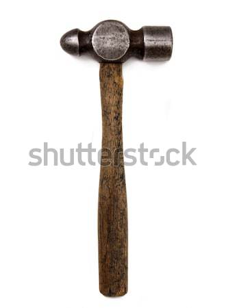 vintage ball peen hammer Stock photo © RedDaxLuma