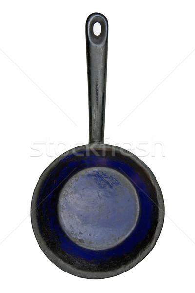 vintage enameled skillet Stock photo © RedDaxLuma