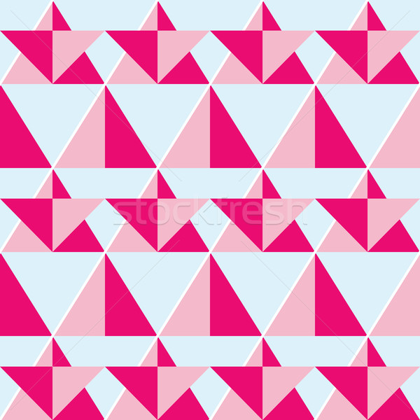 Meetkundig roze ontwerp stijl vector Stockfoto © RedKoala
