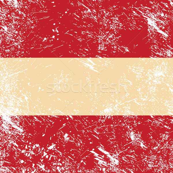 Austria retro flag Stock photo © RedKoala