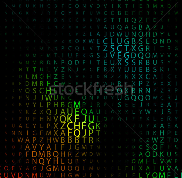 Digital program code Stock photo © redshinestudio