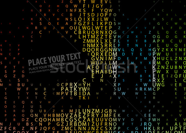 Digital program code Stock photo © redshinestudio