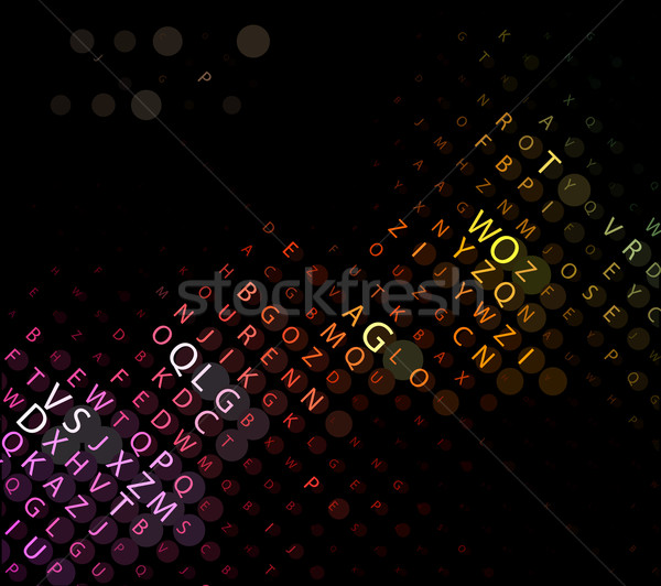 Digital program code Stock photo © redshinestudio