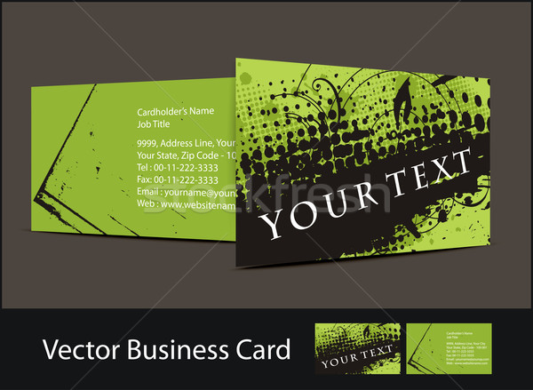 business card Stock photo © redshinestudio