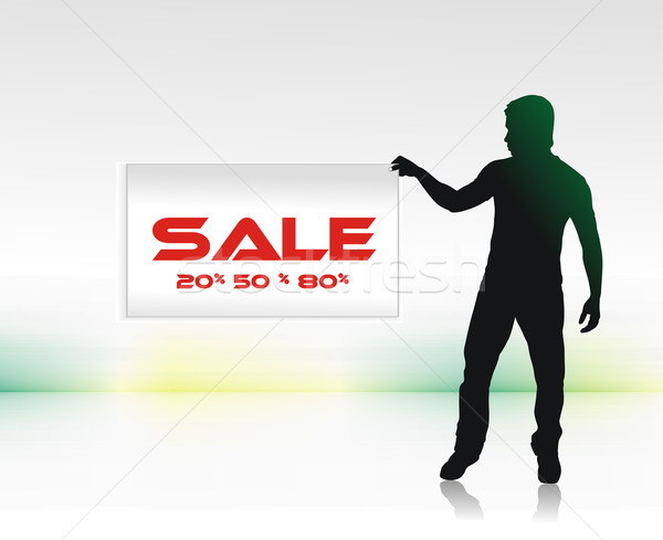 sale concept Stock photo © redshinestudio