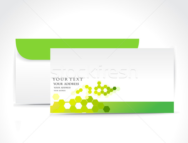 Papel envelope isolado branco teia e-mail Foto stock © redshinestudio