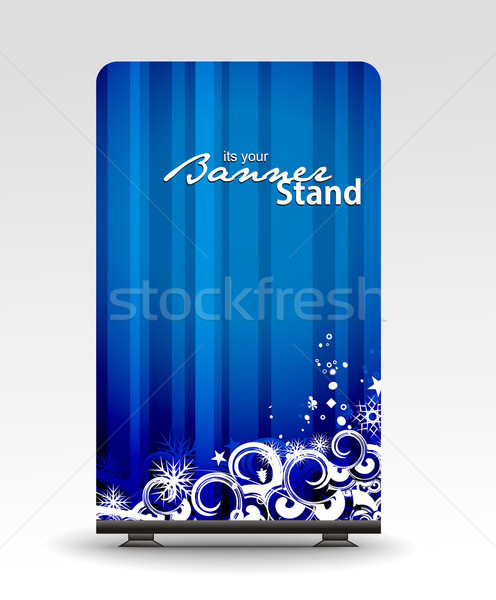 Stock photo: stand banner template