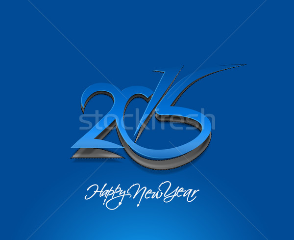 Happy new year 2015  Stock photo © redshinestudio