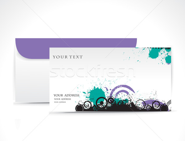 Papier envelop geïsoleerd witte web mail Stockfoto © redshinestudio