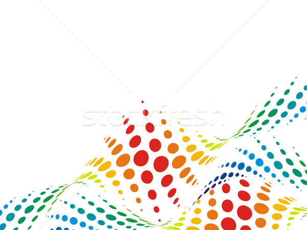  halftone background Stock photo © redshinestudio