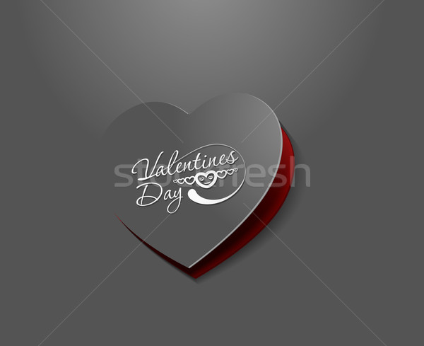 Valentijnsdag ontwerp gezondheid kunst helpen getrouwd Stockfoto © redshinestudio