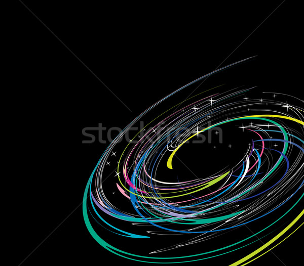 abstract wave design Stock photo © redshinestudio