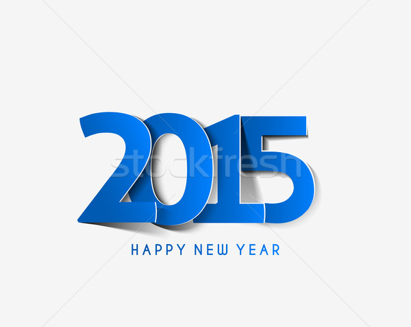 Happy new year 2015  Stock photo © redshinestudio