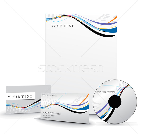 Stock photo: Business style templates