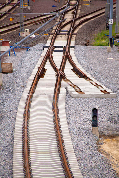 Railway track Stock photo © remik44992