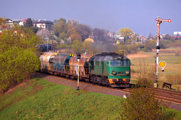 Freight train Stock photo © remik44992