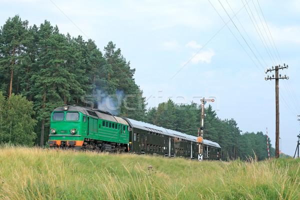 Passenger train Stock photo © remik44992
