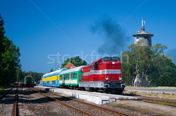 Passenger train Stock photo © remik44992