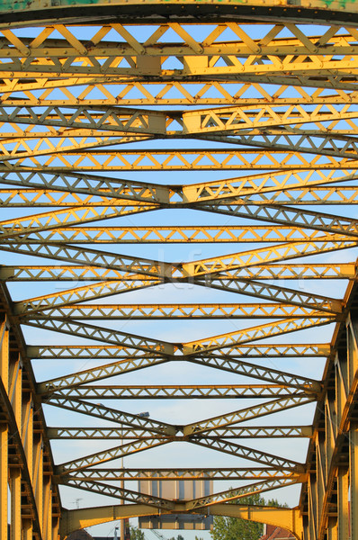 Steel bridge Stock photo © remik44992