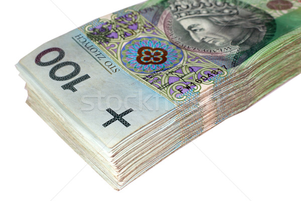 Foto stock: Dinheiro · 100 · negócio · financeiro · arquivo · bancário