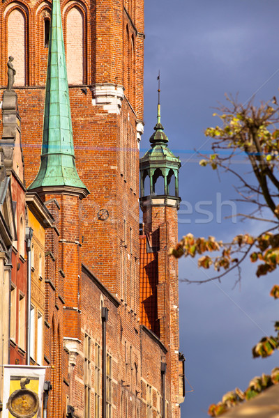 Old town in Gdansk Poland Stock photo © remik44992