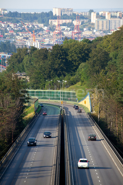 автострада час пик движения дороги путешествия Сток-фото © remik44992