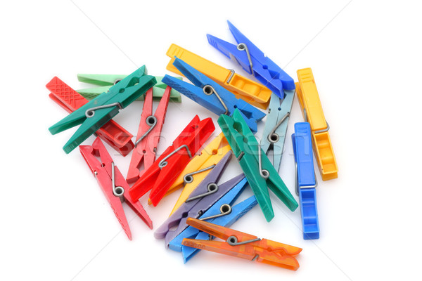 Clothes pegs Stock photo © remik44992