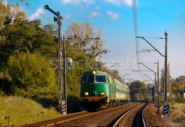 Passenger train Stock photo © remik44992