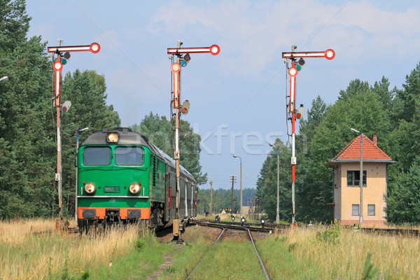 Passenger train Stock photo © remik44992