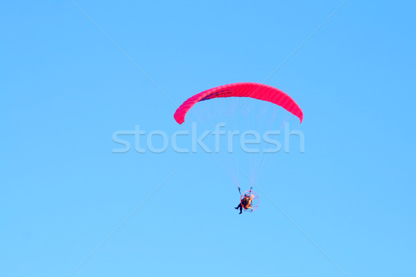 Powered paragliding Stock photo © remik44992