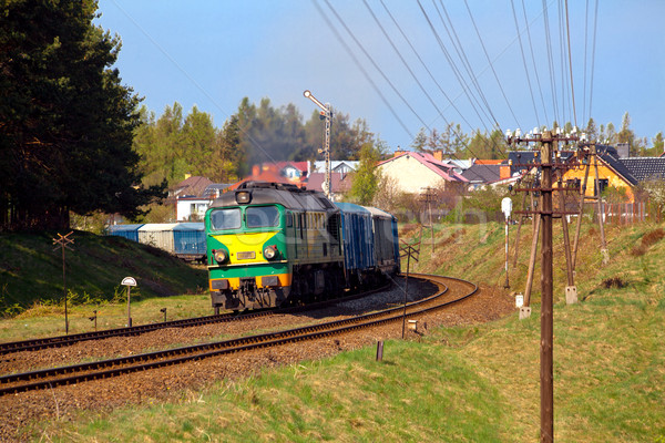 Freight train Stock photo © remik44992