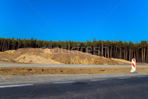 Drogowego przemysłowych nowego autostrada budynku pracy Zdjęcia stock © remik44992
