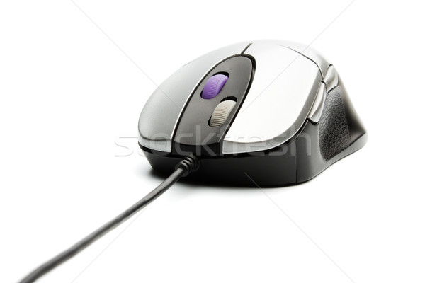 Mouse de computador dois cinza preto cores branco Foto stock © restyler