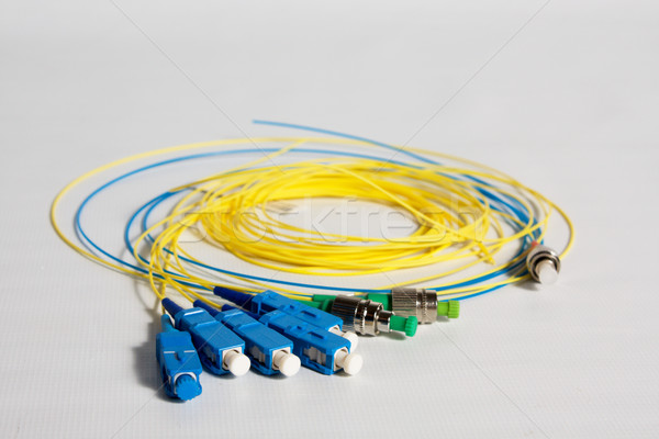 fiber optic cable pigtails Stock photo © restyler