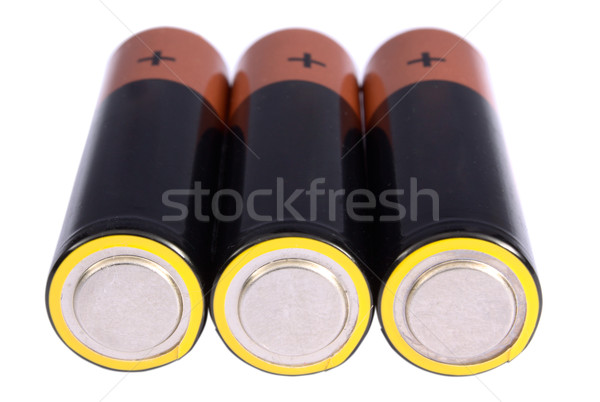 Stock photo: Batteries