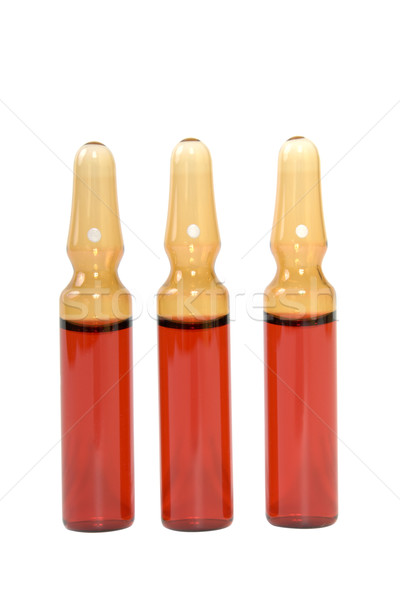 Red ampoules Stock photo © restyler