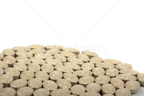 Foto stock: Herboso · blanco · hospital · vida · pastillas