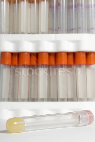 Test rack receptie geneeskunde wetenschap Stockfoto © restyler
