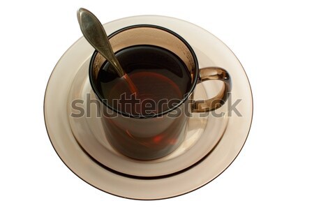 растворимый кофе кружка изолированный белый пить кафе Сток-фото © restyler