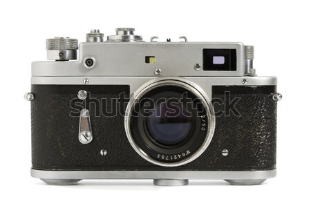 Velho câmera clássico manual filme branco Foto stock © restyler