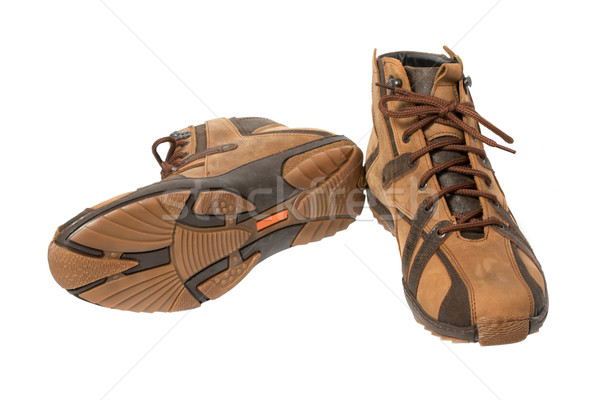 leathers boots Stock photo © restyler