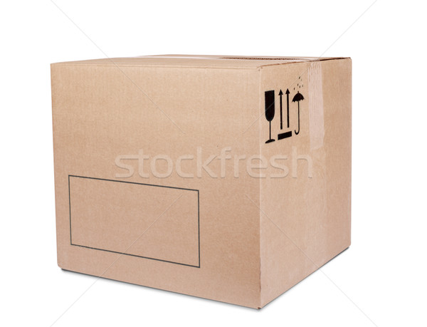Stock photo: Carboard Box